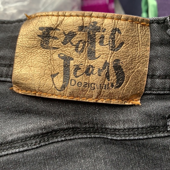 Black Exotic Jeans by Desigual - Picture 6 of 7